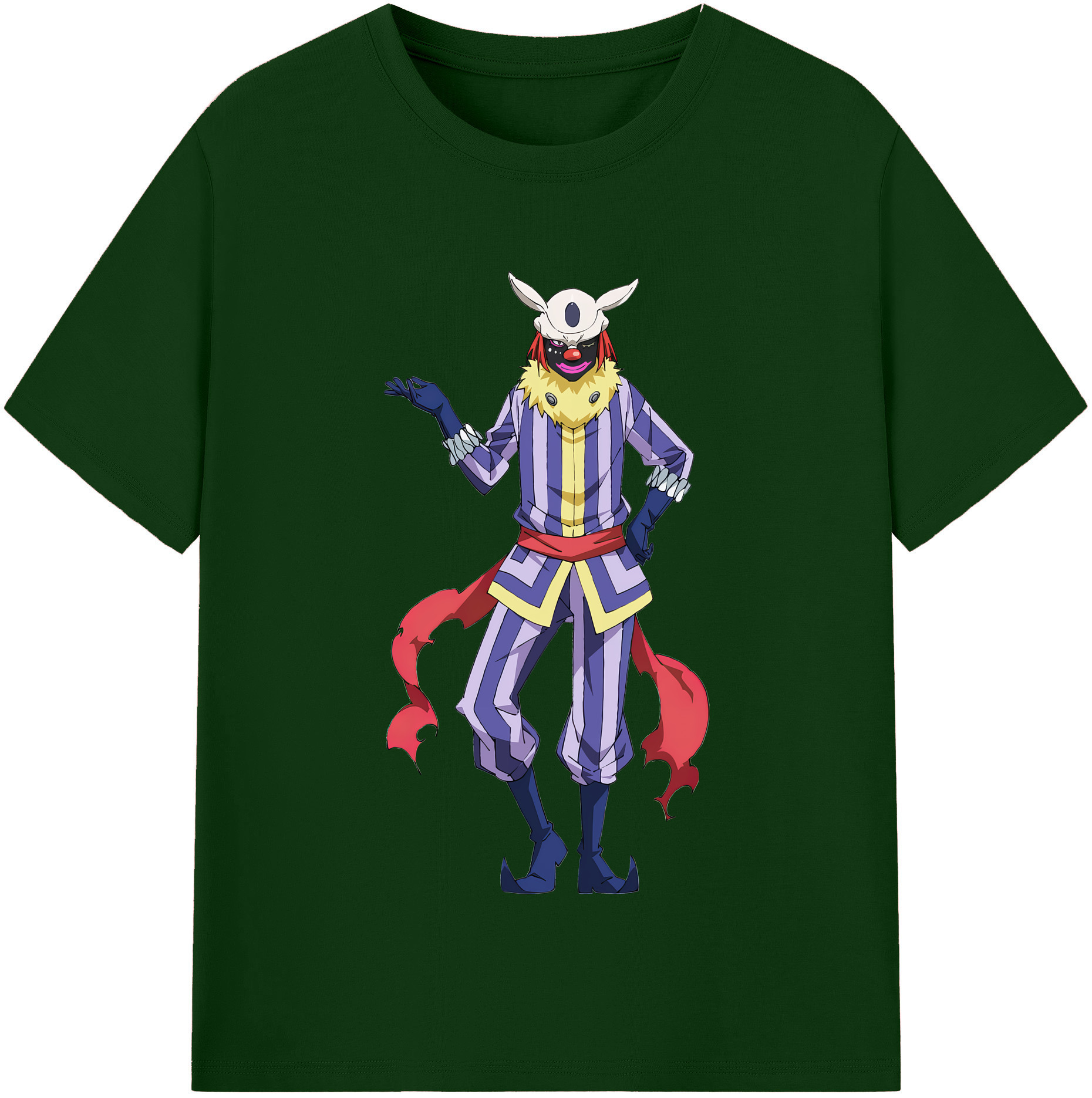 （画像用） 転スラ Regarding Reincarnated to Slime 綿100％半袖Tシャツ（フロントプリント）